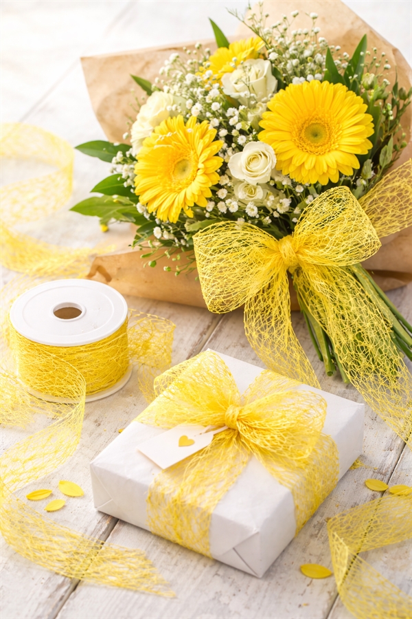 Crispy deluxe bånd Gul 30mm x 10m