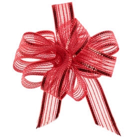 Sløjfe Bånd Rød 10mm x 5m 