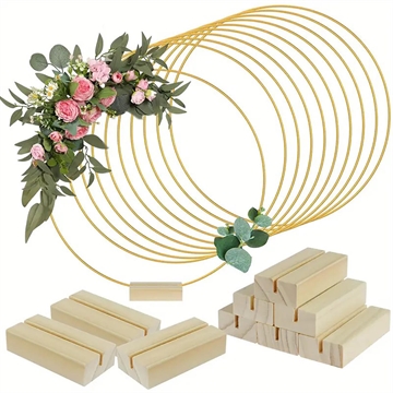 Stående Dekorations Ring 4 str. 