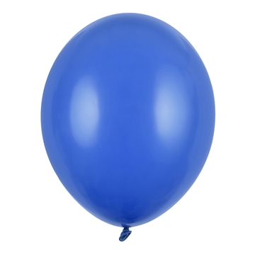 Balloner mørk blå pastel 30cm, 10 stk. festartikler