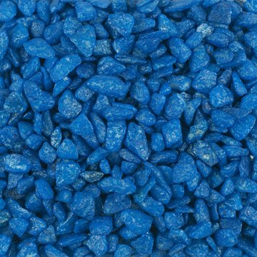 Dekorationssten blå 5-8mm, 500g festartikler