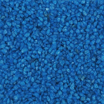 Dekorationssten blå 2-3mm, 500g festartikler