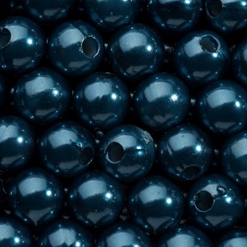 Perler mørk blå 8mm, 250 stk. festartikler