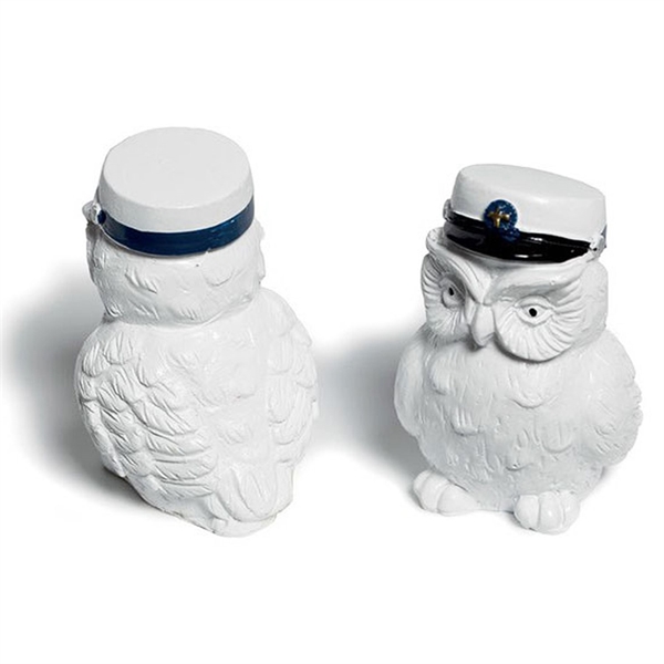 Studenter Ugle med blå studenterhue 6cm studenterpynt