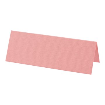 Bordkort lyserød 3,5cm x 10cm, 10 stk. festartikler