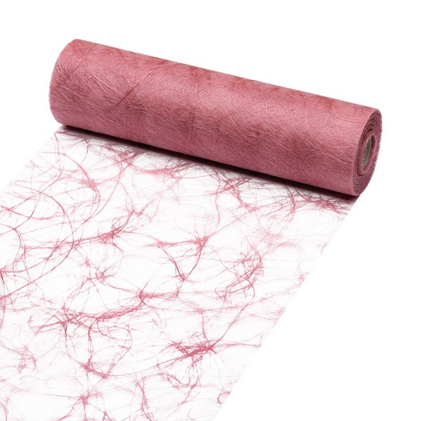 Sizoweb tessuto non tessuto decorativo 30cm x 25m in vari colori