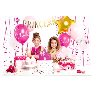 Party box - Princess dekoration, 31 dele festartikler