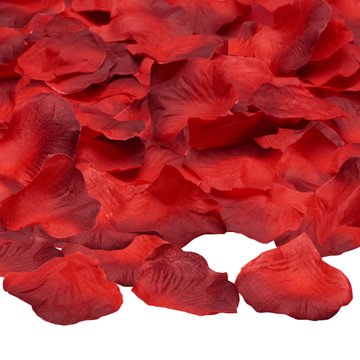 Rosenblade mørk rød 5cm, 100 stk. festartikler