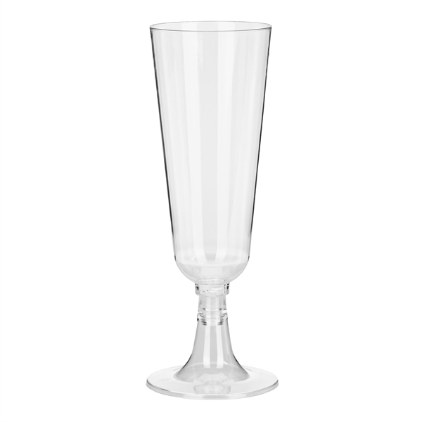 Engangsglas Champagne klar 16cm, 8 stk. engangsservice