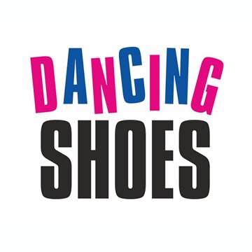 Stickers Dancing Shoes, 2 stk. festartikler