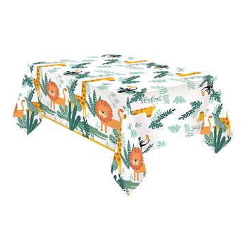 Dug Safari Dyr papir 1,2m x 1,8m festartikler børnefødselsdag