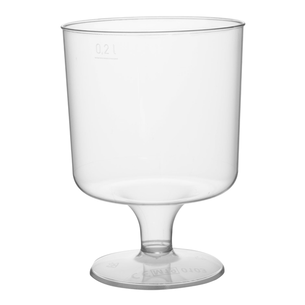 Engangsglas Rødvin 20cl, 10 stk. rødvinsglas