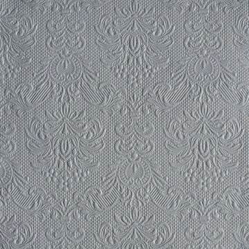 Servietter Ambiente Elegance grå 33cm x 33cm, 15 stk.