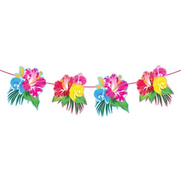 Guirlande Hawaii blomster  festartikler
