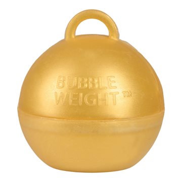 Ballonvægt Bubble Weight guld 35g festartikler