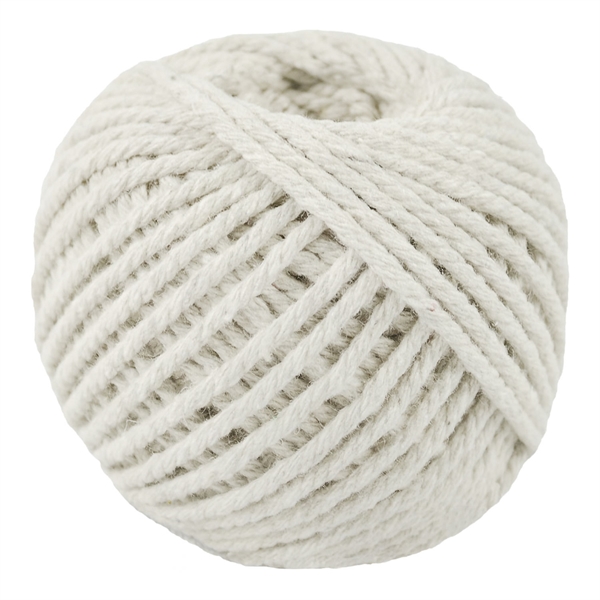 Snor hvid 2,5mm x 27m festpynt