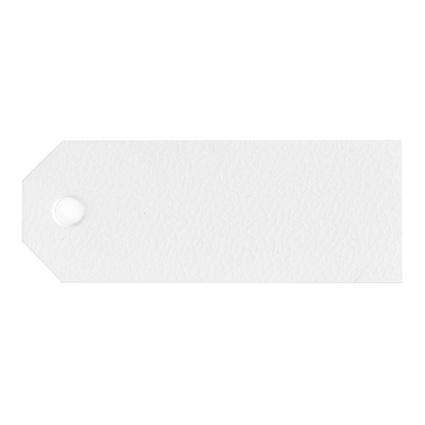 Manilamærker hvid 3cm x 8cm, 20 stk. bordkort