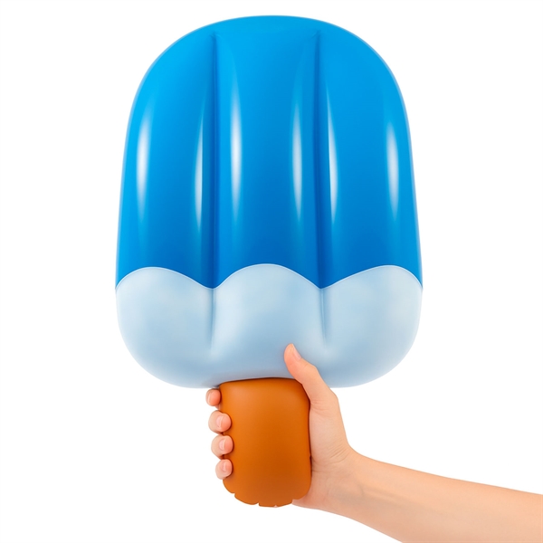 Ispind oppustelig hvid/blå 45cm festartikler