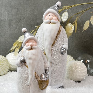 Santa Claus med gaver 29cm. festartikler