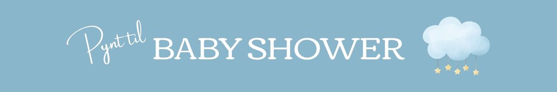 Babyshower for drenge