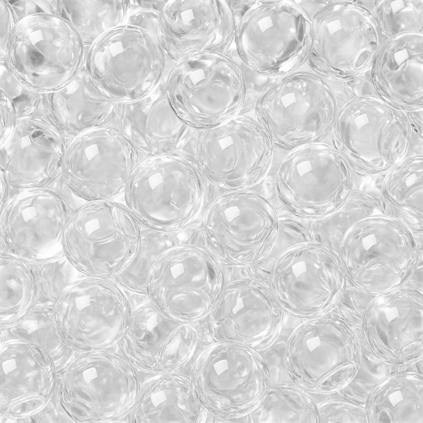 Vandperler til dekorationer transparent 1cm, 10g / 1 liter dekoration