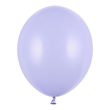 Balloner lys lilla pastel 30cm, 50 stk. festartikler
