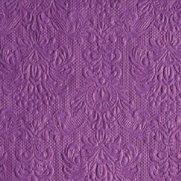 Servietter Ambiente Elegance lilla 40cm x 40cm, 15 stk. festartikler