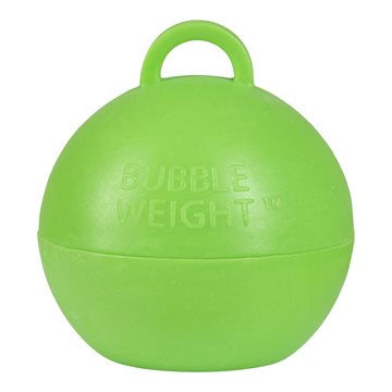 Ballonvægt Bubble Weight limegrøn 35g festartikler