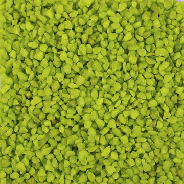Dekorationssten limegrøn 2-3mm, 500g festartikler