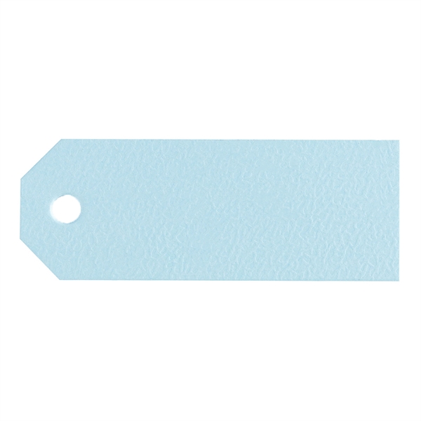 Manilamærker lyseblå 3cm x 8cm, 20 stk. bordkort