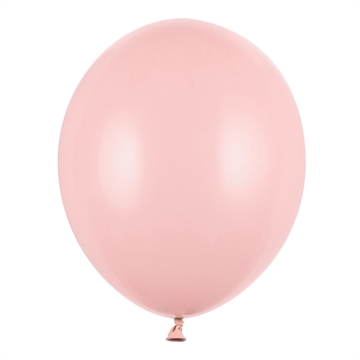 Balloner lyserød pastel 30cm, 10 stk. festartikler