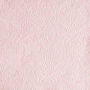Servietter Ambiente Elegance lyserød 40cm x 40cm, 15 stk. festartikler