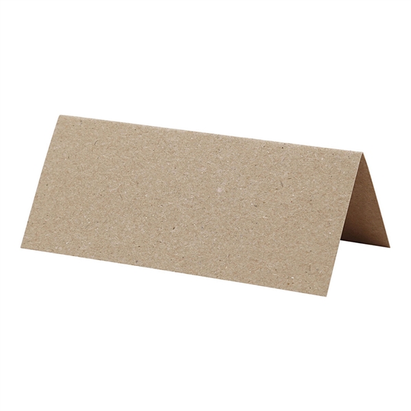 Bordkort natur 4cm x 9cm, 20 stk. borddækning