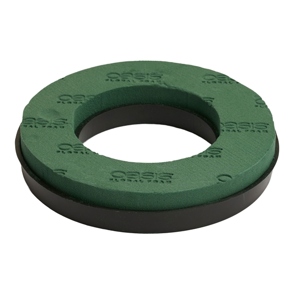 Oasis krans grøn 25cm blomsterbinding