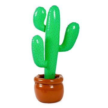 Kaktus oppustelig 85cm festartikler