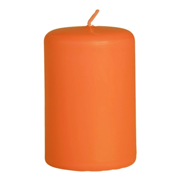 Bloklys orange 4cm x 6cm, 6 stk. borddækning