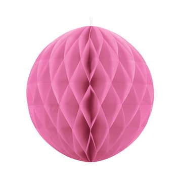 Honeycomb lys pink 40cm festartikler