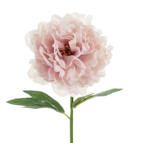Rosa pæon blomst rosa 35cm kunstig blomst
