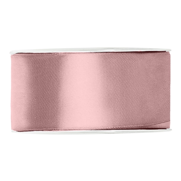 Satinbånd rosa 2,5cm x 25m bånd og sløjfer