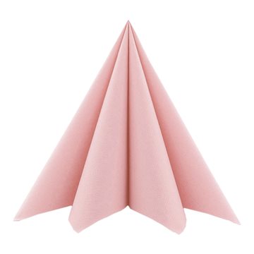 Servietter Airlaid rosa 40cm x 40cm, 50 stk. borddækning