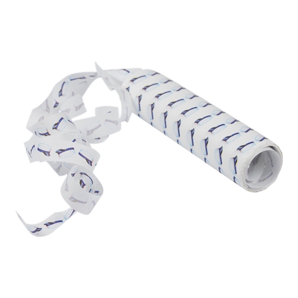 Serpentiner Studenterhue blå, 18 rl. studenterpynt