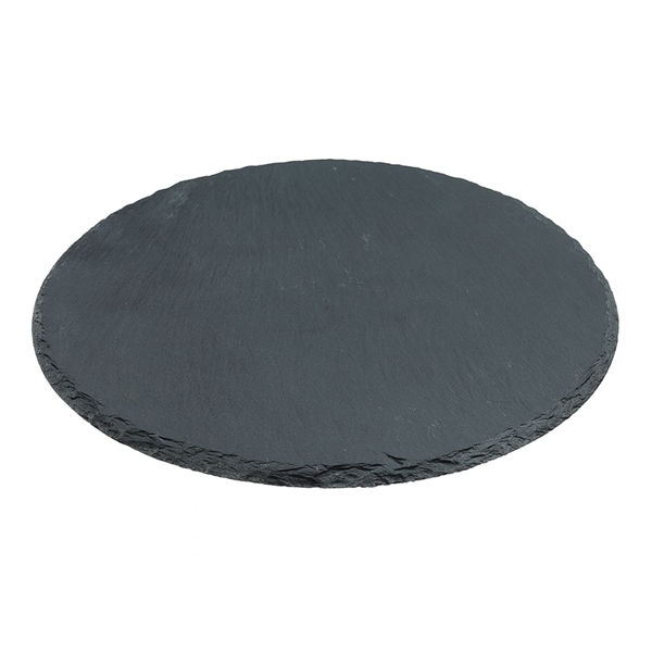 Skiferplade rund 25cm borddækning