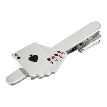 Slipsenål Aces Poker Cards festartikler