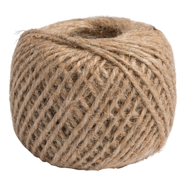 Snor jute natur 1,5mm x 30m sløjfer
