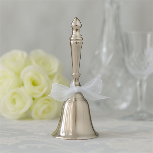 Toastmasterklokke sølv 12,5cm bryllup