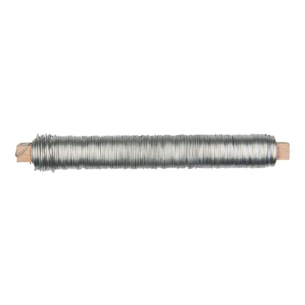 Vindseltråd sølv 0,65mm x 38m festartikler