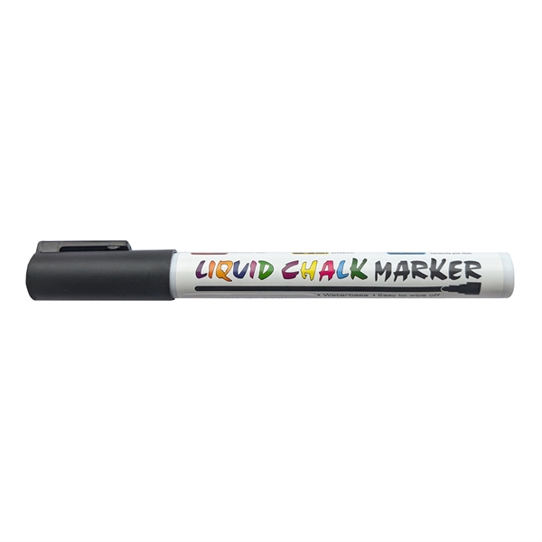 Chalk marker / Kridtpen sort 3mm tusch