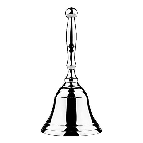 Toastmasterklokke sølv 13cm festartikler